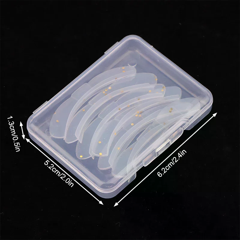 3 زوج لاش رفع منصات السيليكون فلاش القوس رمش بيرم ثلاثية الأبعاد بكرة الشعر العين بقع قضيب أدوات الرموش تمديد اكسسوارات #6