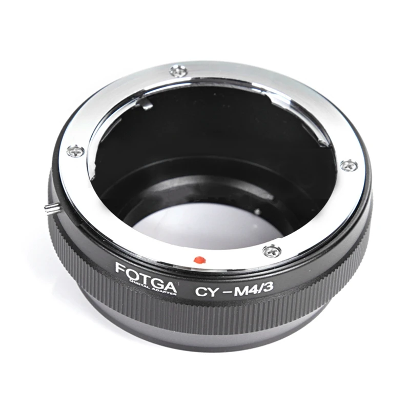FOTGA Adapter Ring CY-M4/3 Suitable for Contax to Panasonic Olympus Micro-M4/3 Camera Lens Single Adapter Ring