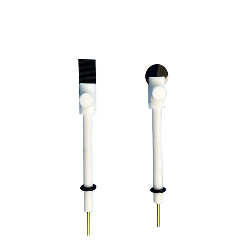 JJ110 platinum sheet electrode clip, electrochemical PTFE Pt working electrode clip platinum electrode