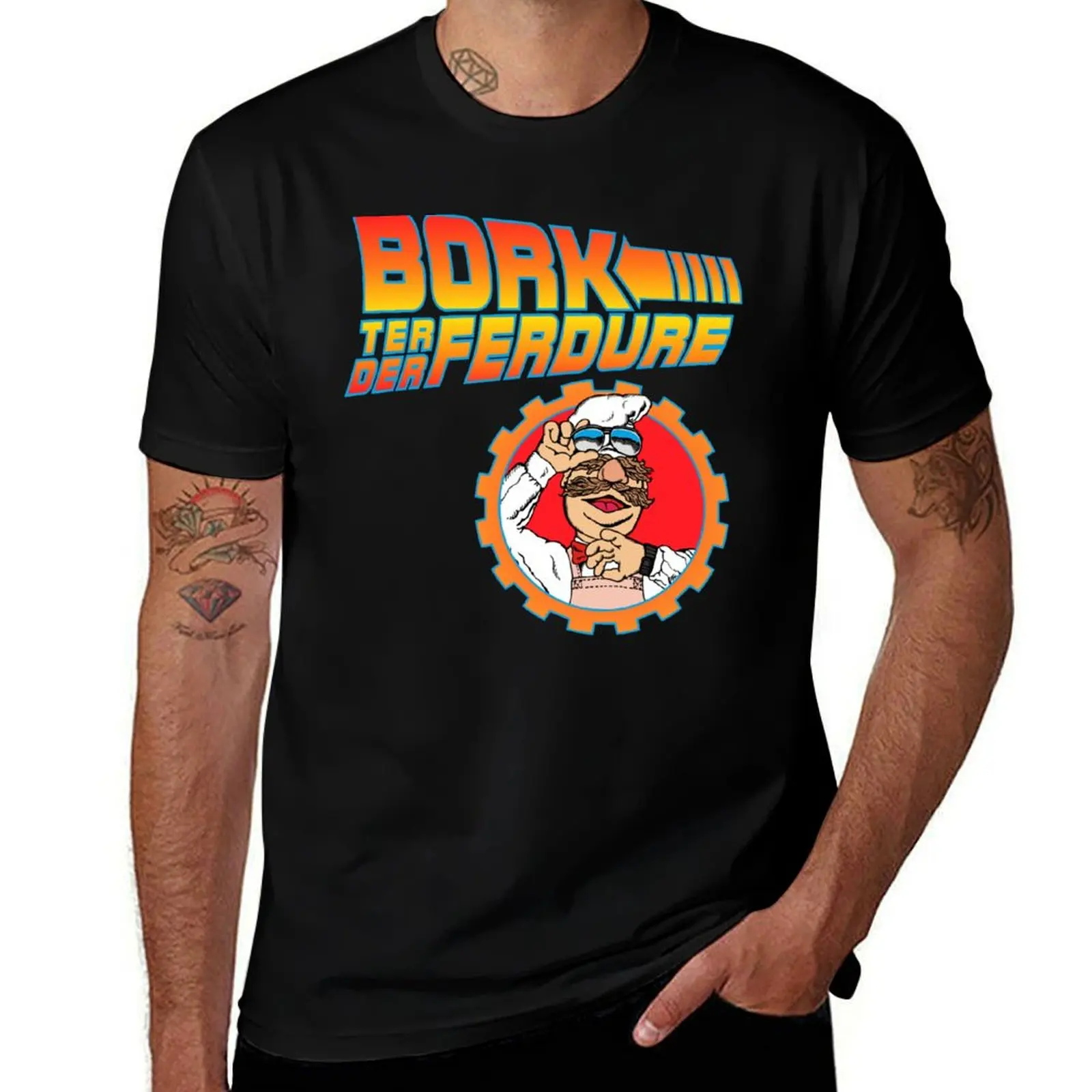 

Bork Ter Der Ferdure T-Shirt man t shirt summer anime t shirts oversize funny t shirts man T-Shirt