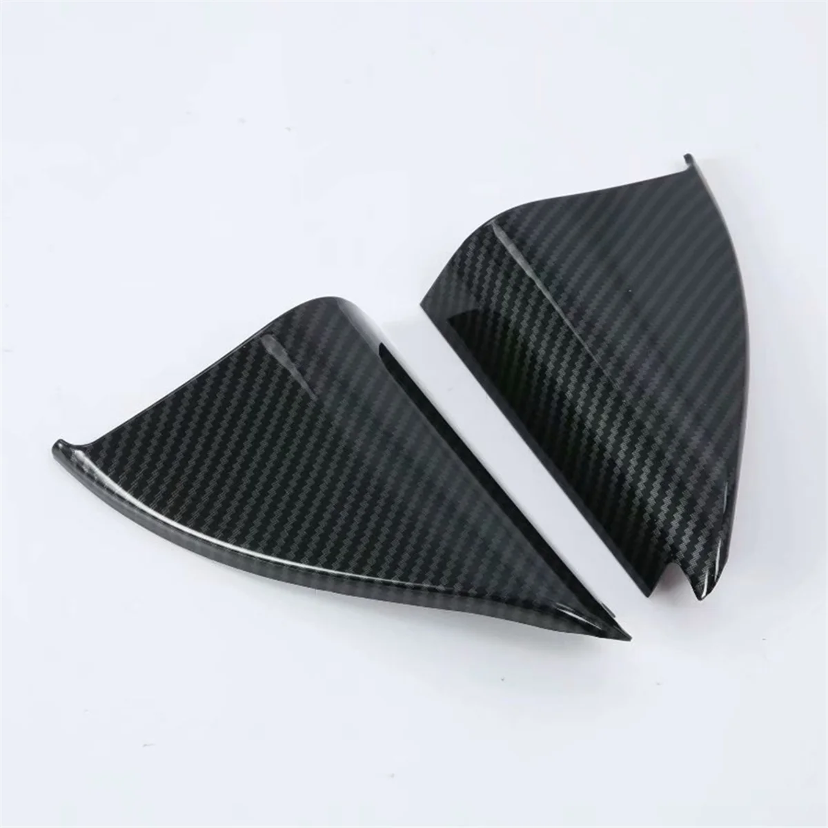 For 2018-2023 Carbon Fiber Car A Pillar Loudspeaker Audio Speaker Cover Trim Accessories