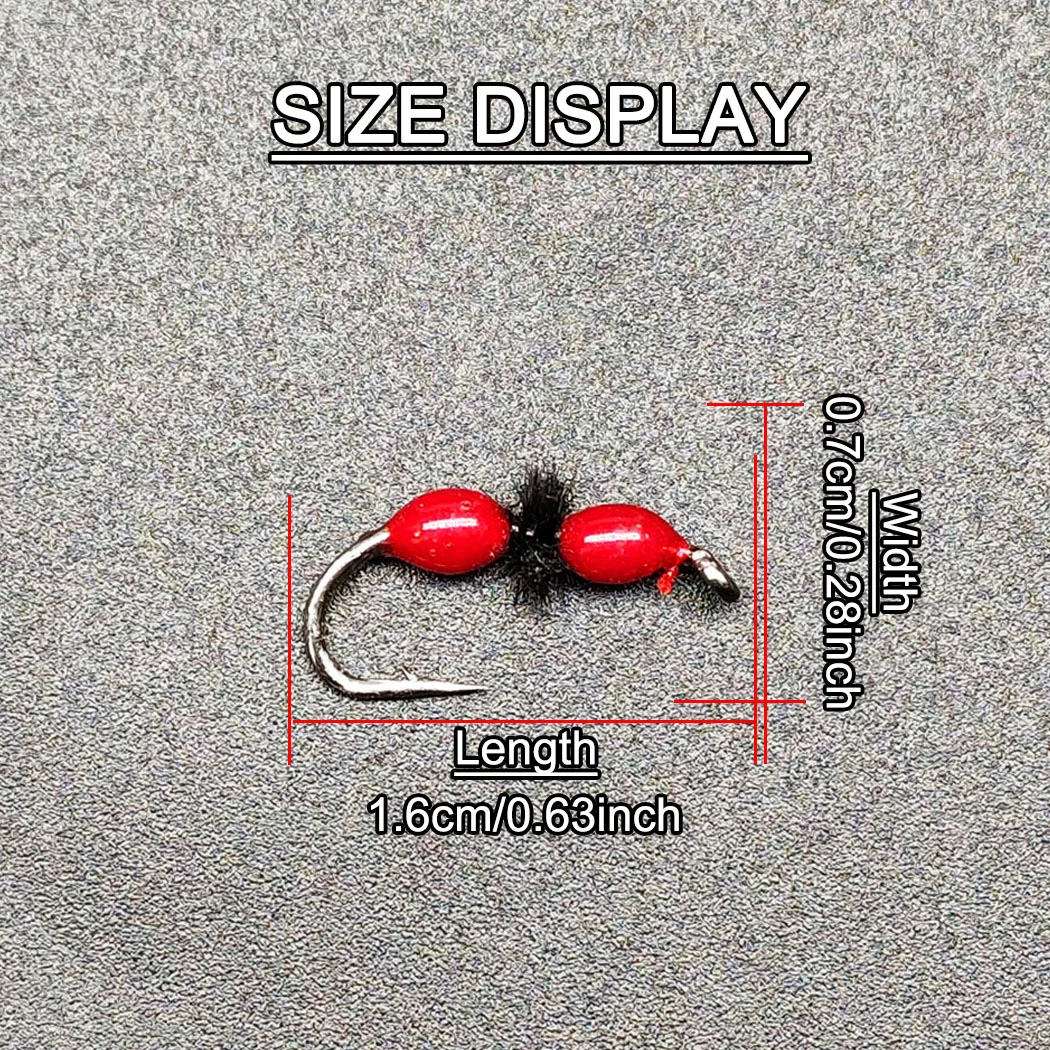 Moscas artificiales Buzzer Ant Wet Flies – Cebo trucha y perca - imagen 5