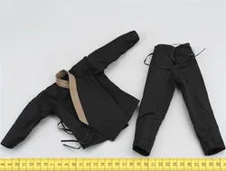 1/6 KLG-R028 Vintage Dynasty Ming Asia Jizhou Commander Casual Dress Suit Tops Pant Cloak Fit 12