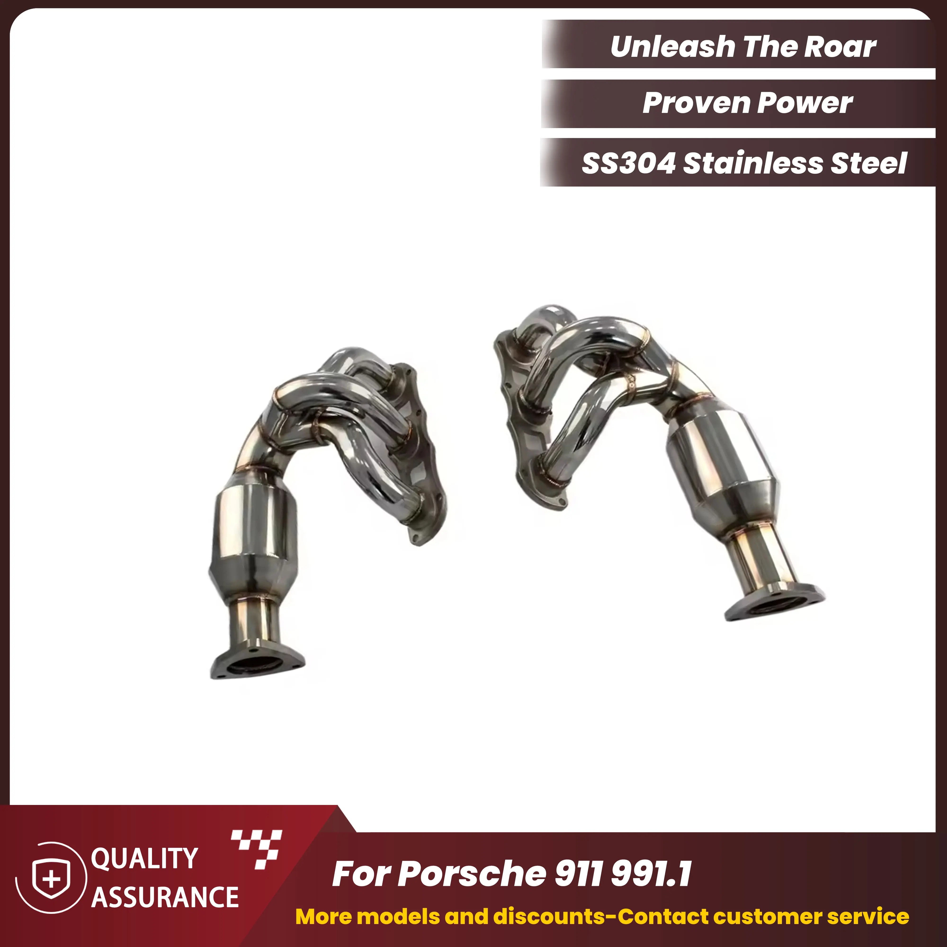 

ECCF Performance Header Exhaust for Porsche 911 991.1