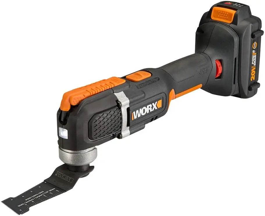 

20V Cordless Oscillating Multi-Tool with Universal Fit and 2 Speeds for Versatile DIY Projects
