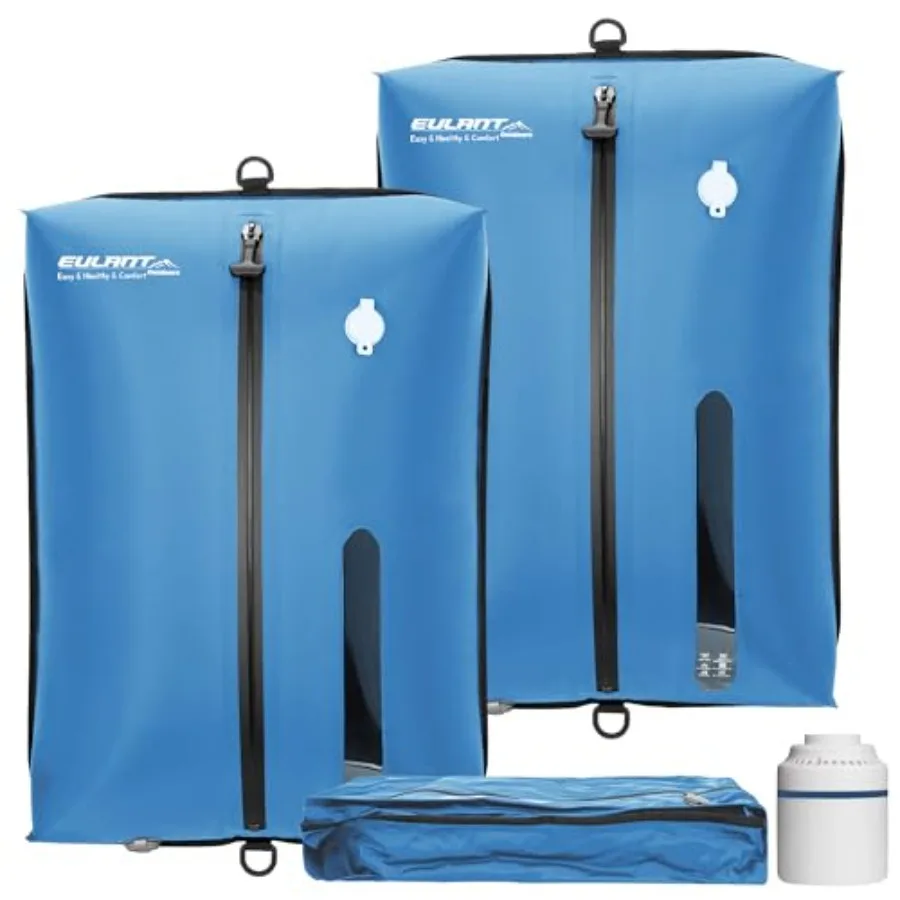 

Reusable Vacuum Bags for Travel With Pump, Professional Waterproof IPX8 Vacuum Compression Bag for Suitcases Backpack, Space Sa