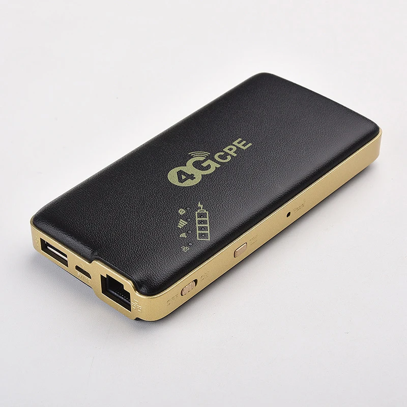 10000 mAh battery 4g wireless mobile router with sim card slot 150 Mbps high speed network hotspot 4G car WiFi router