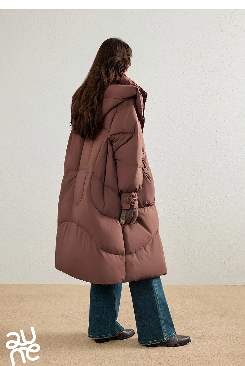 TOYOUTH Women's Short Down Jacket 2026 Winter New College Sporty Windproof Warm Liner Two Piece Set