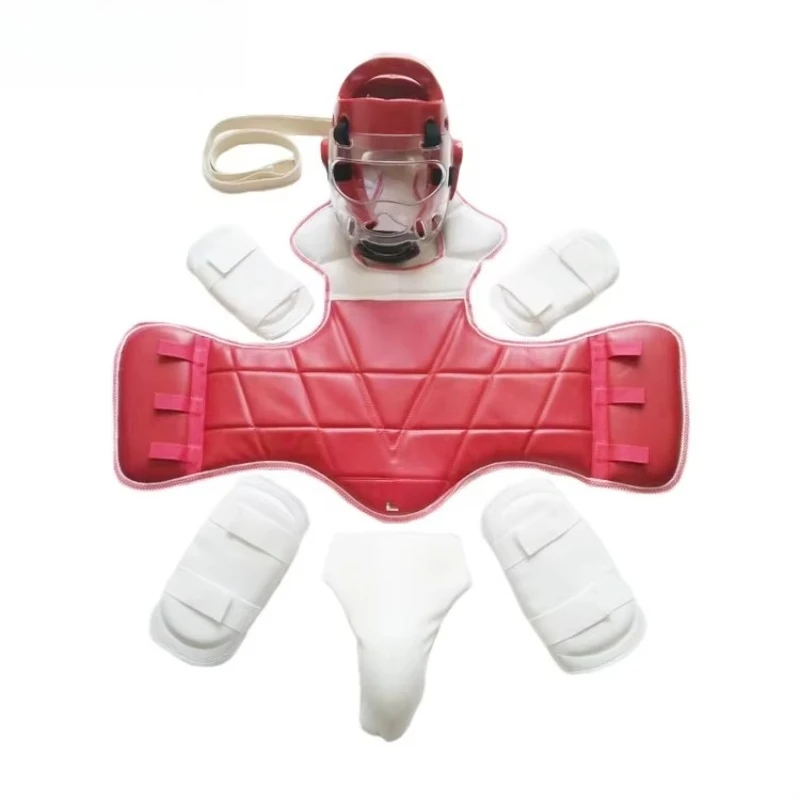 

Sell Full Sets WTF Taekwondo Protector Set Martial Arts Protective Gear