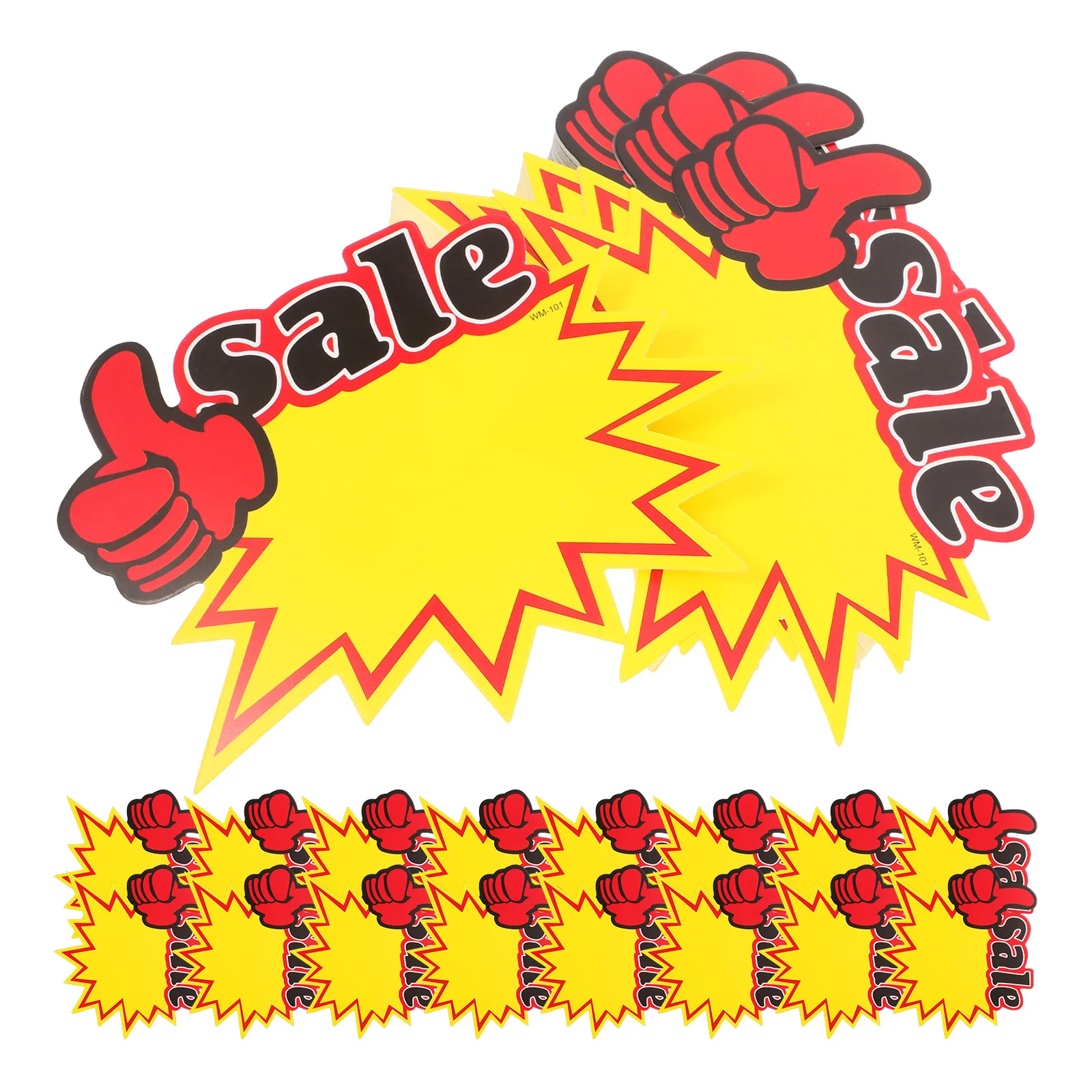 100 個の値札形状空白の星小売販売サイン紙店舗スーパーマーケットガレージ販売ディスプレイタグ用