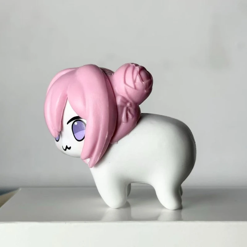 أنيمي دورو نايكي آلهة النصر تمثال نيكي دورو عمل أرقام Q نسخة بولي كلوريد الفينيل لطيف نموذج سطح المكتب الديكور لعبة دمية هدية #3