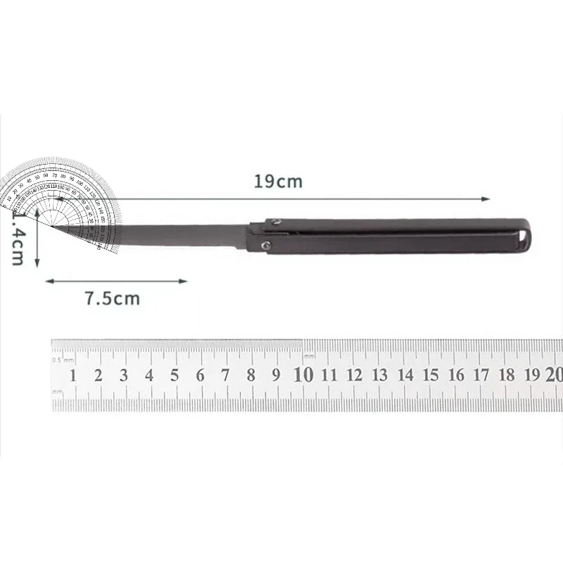 Mechanical Folding Fruit Knife Multi-Functional Knife Fruit Knife Folding Knife Sharp Peeler Portable For Camping Knife Tools