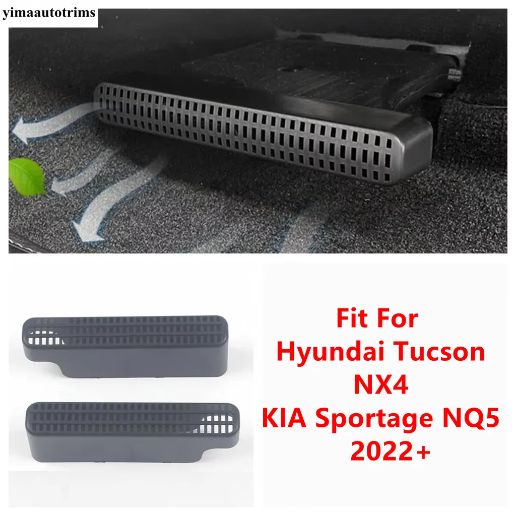 

For Hyundai Tucson NX4 / KIA Sportage NQ5 2022 - 2025 Accessories Under Seat Floor Air AC Condition Vent Outlet Vent Dust Cover