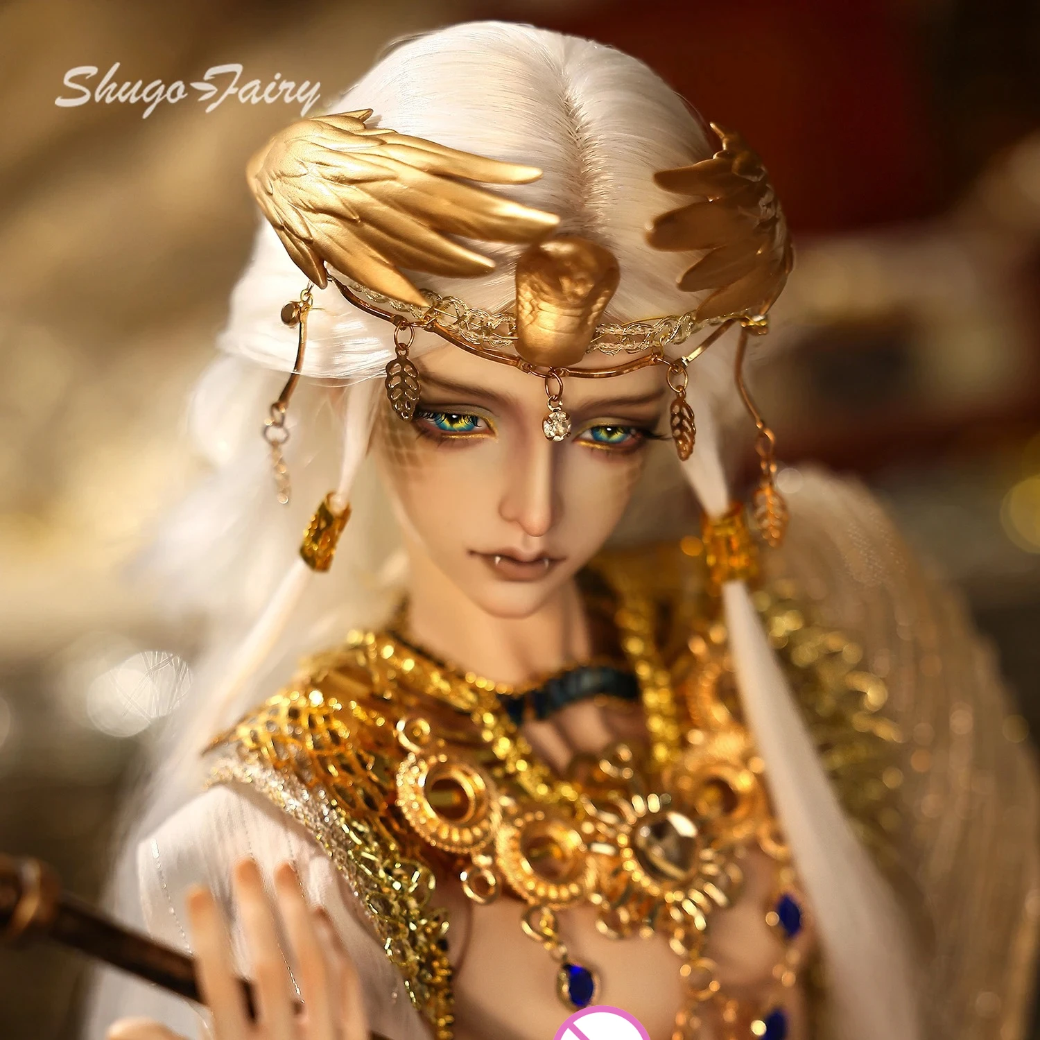 

1/4 кукла BJD Valac, полный набор B/C, древний египетский мифологический стиль, змея, божество мертвых, человеческие ноги, хвост, наряды ShugaFairy