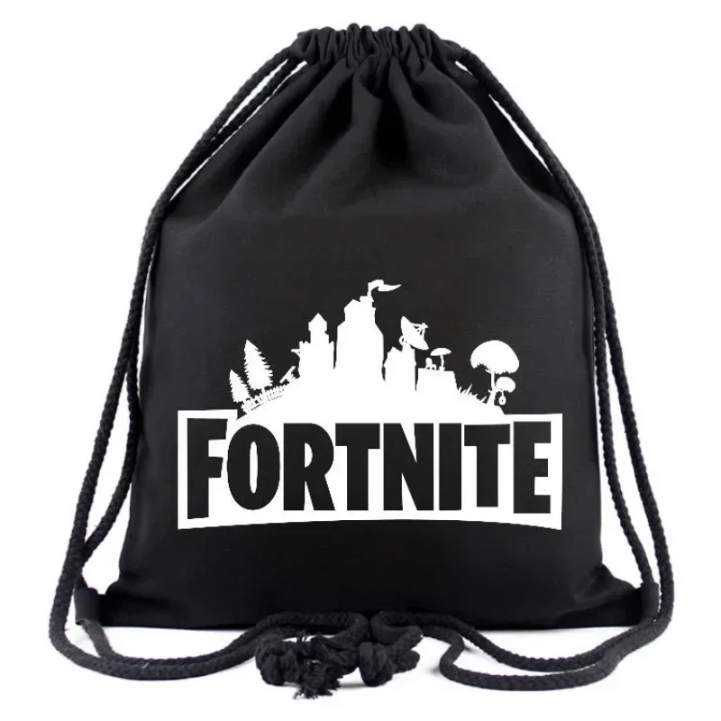 Fortnite Bundle Pocket Large Capacity Fashionable Basketball Storage Bag Sports Backpack Portable Canvas Backpack