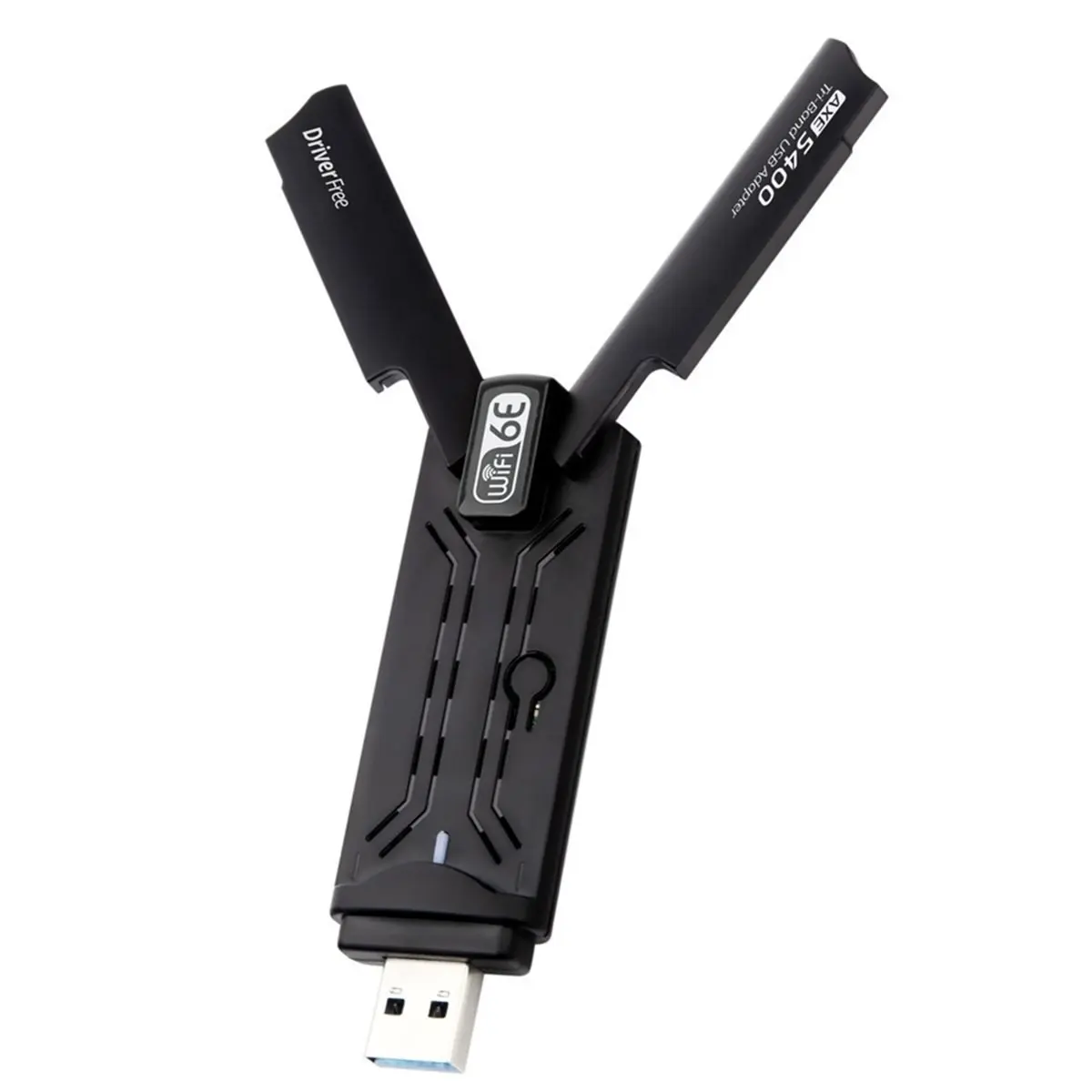 Y396A~!#AX5400M WiFi 6E Adapter USB3.0 Ethernet Network Card Tri-Band 6G/5G/2.4G USB Dongle Receiver for PC Laptop