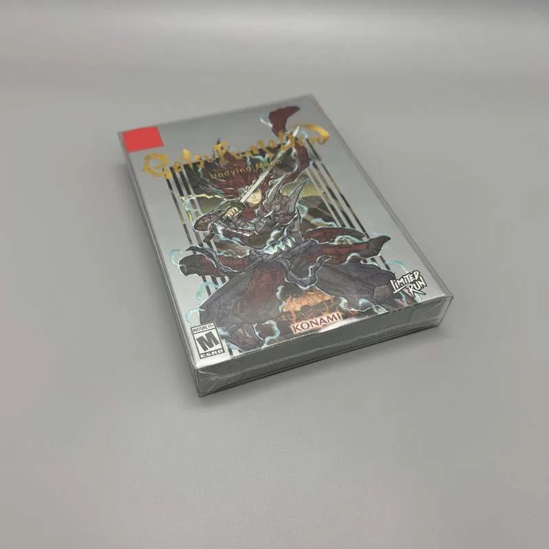 For Switch NS Undying Moon US/EU Version NES Transparent Collection Protective Case