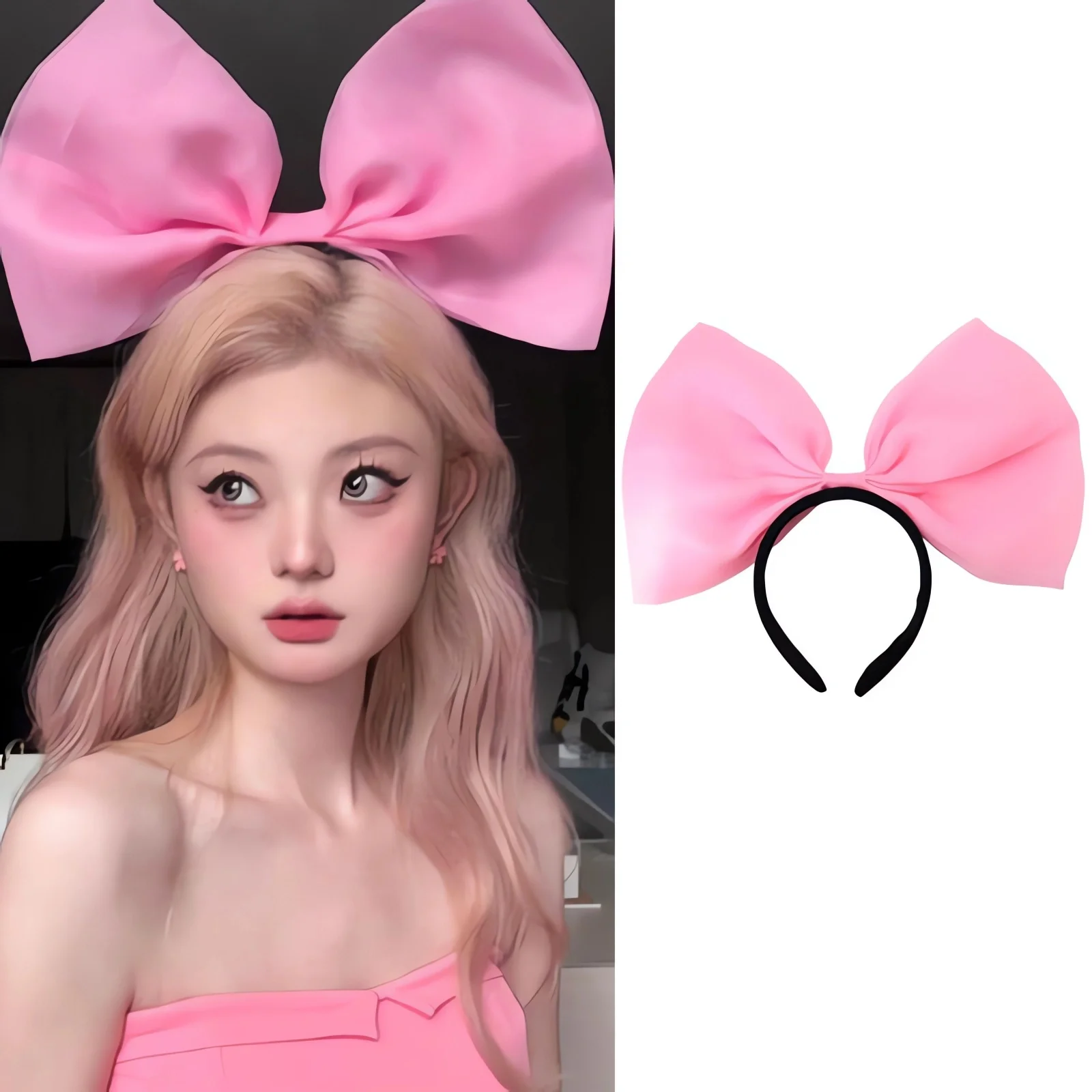 Hair Band Bow Headbands Headdress for Women and Girl Perfect Hair Accessories for Party and Cosplay for Women and Girls All Ages