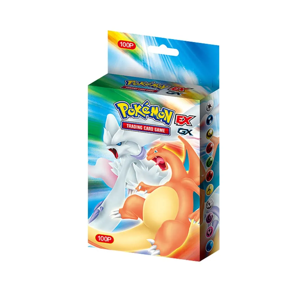 100x Safe Ingredients Pokemon Booster Box per superficie liscia e carte Pokemon Go di fascia alta