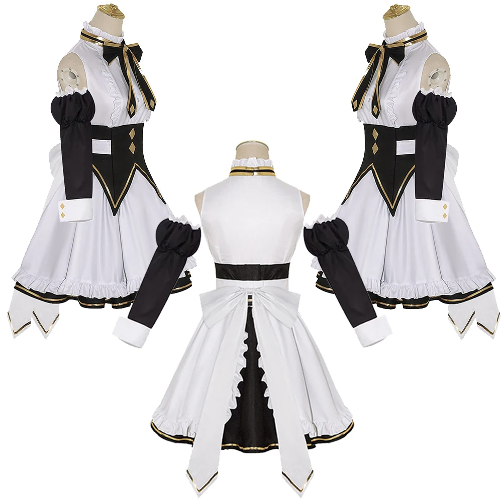 Villhaze Cosplay Maid Dress Fantasy Anime Hikikomari Vampire Outfits Halloween Carnival Roleplay Suit For Female Women Adult