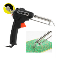 DIYWORK Automatic Send Tin Gun Handheld EU/US Plug Pump Welding Tool Electric Soldering Iron 110V/220V 60W Tin Soldering Iron