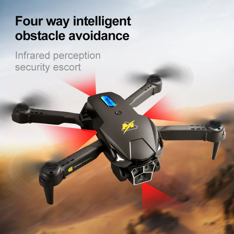 Mini drone M3 con fotocamera HD professionale 4K 2.4G WIFI FPV Motore brushless Flusso ottico Quadcopter pieghevole per fotografia aerea