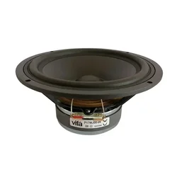 1 peças vifa original P17WJ00-04/08 6.5 'hifi alta fidelidade midwoofer alto-falante driver pp cone fundição cesta de alumínio 4/8ohm 80w od = 170mm