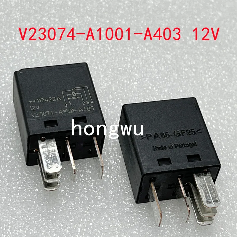 100% Original New 2PCS  V23074-A1001-A403 12VDC  relay 30A 5pins