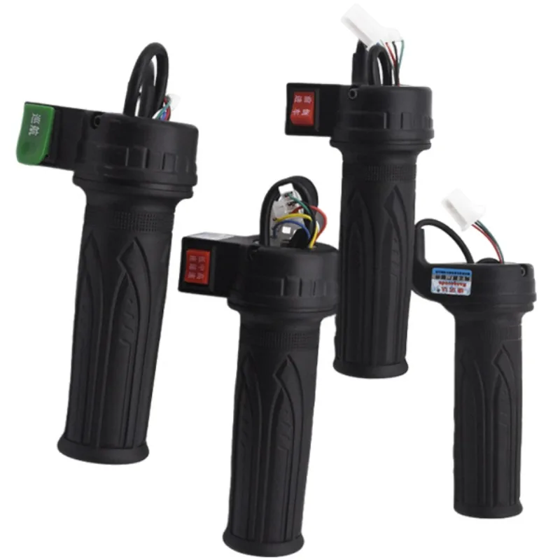 Universal Griffe Elektrische Fahrzeug Griff Geschwindigkeit Control Ohne Schalter Beschleunigung E Bike Gas Hülse Rund Zubehör