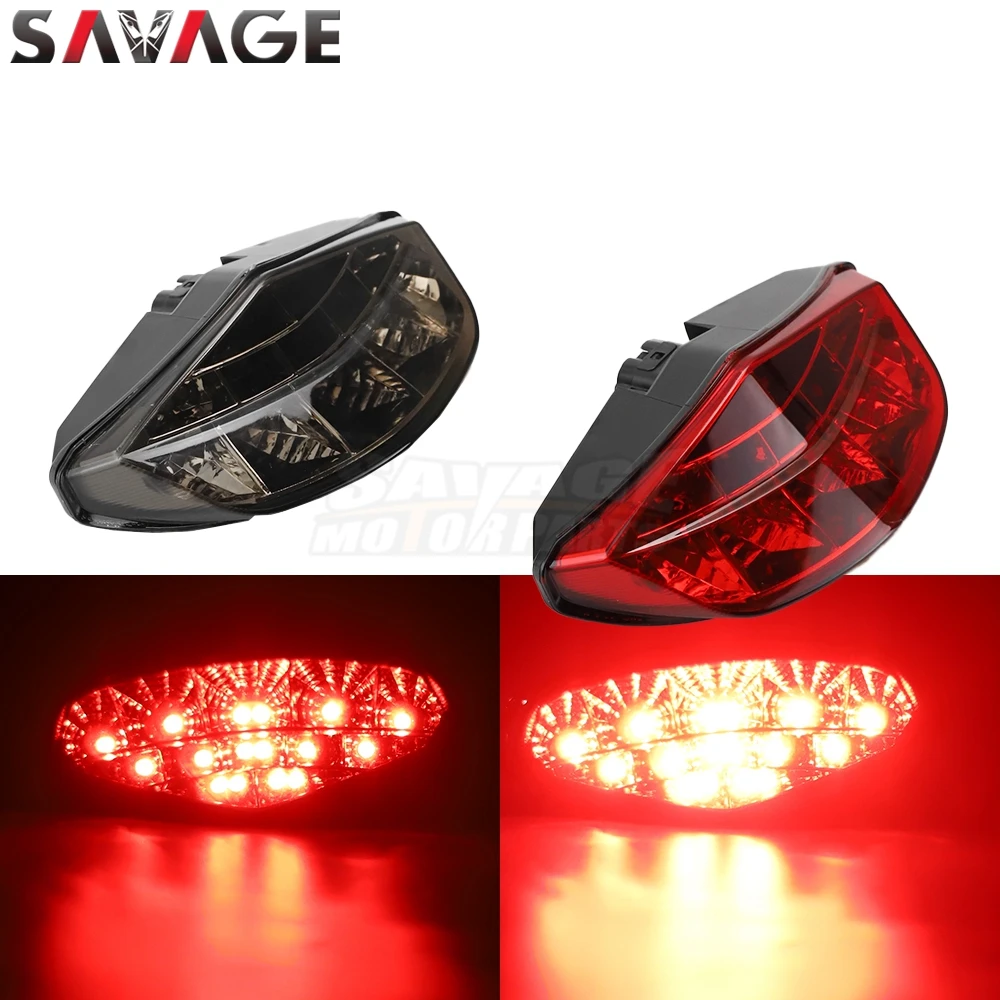 For DUCATI Monster 659 696 795 796 1100/S/EVO Motorcycle LED Tail Light Rear Brake Stop Lamp Integrated Turn Signal Flashing