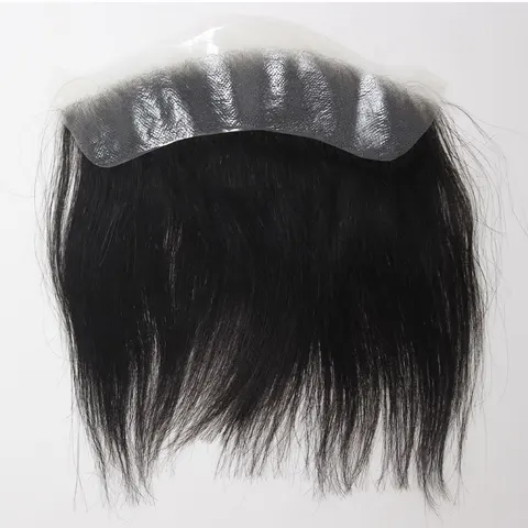 Мужской парик ESEEWIGS из натуральных волос 6 дюймов, цвет 1B