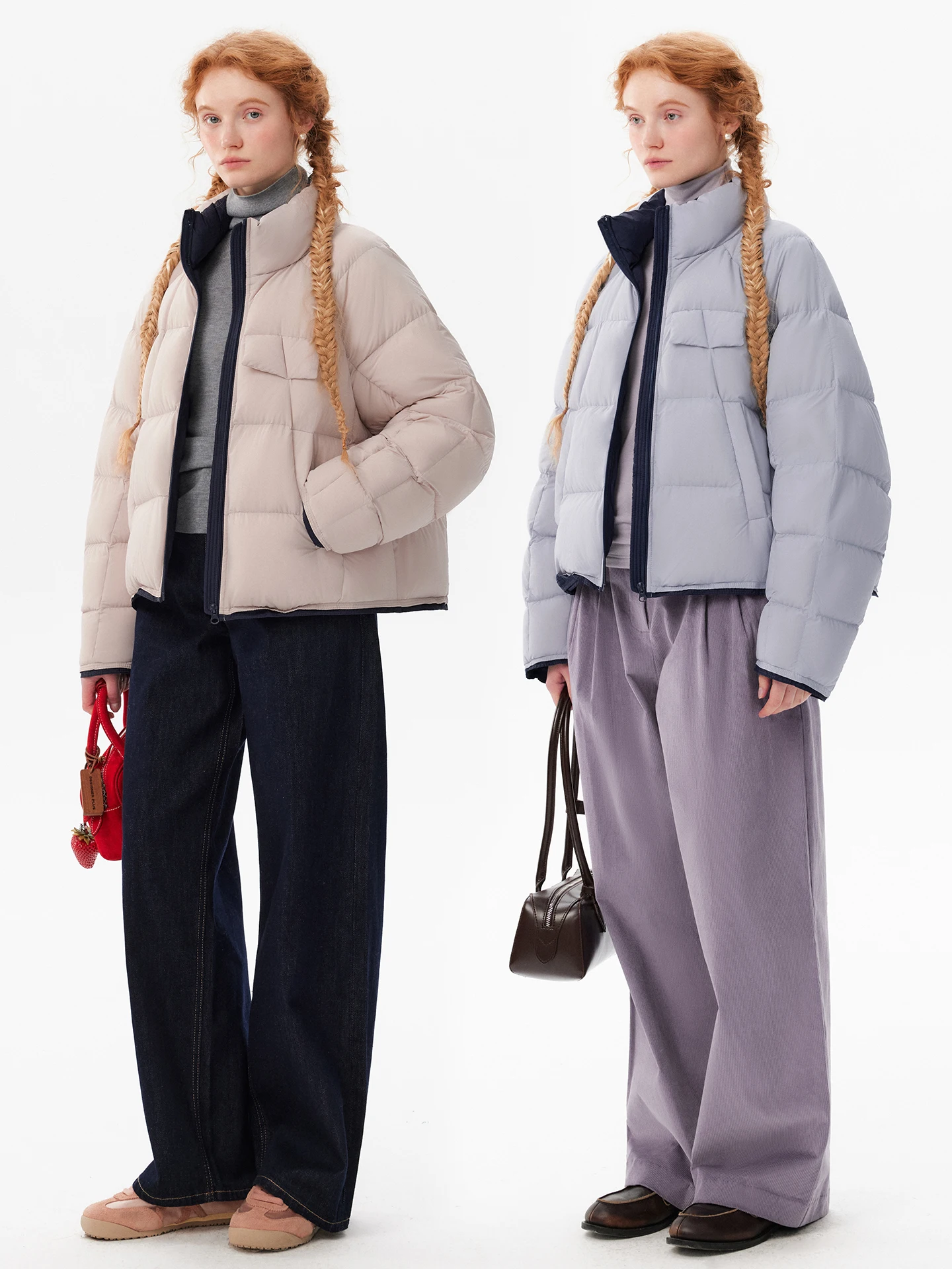 

Высококачественный цветной пуховик Jaet 90 Du, ветрозащитный, повседневный, свободного кроя, женский зимний пуховик