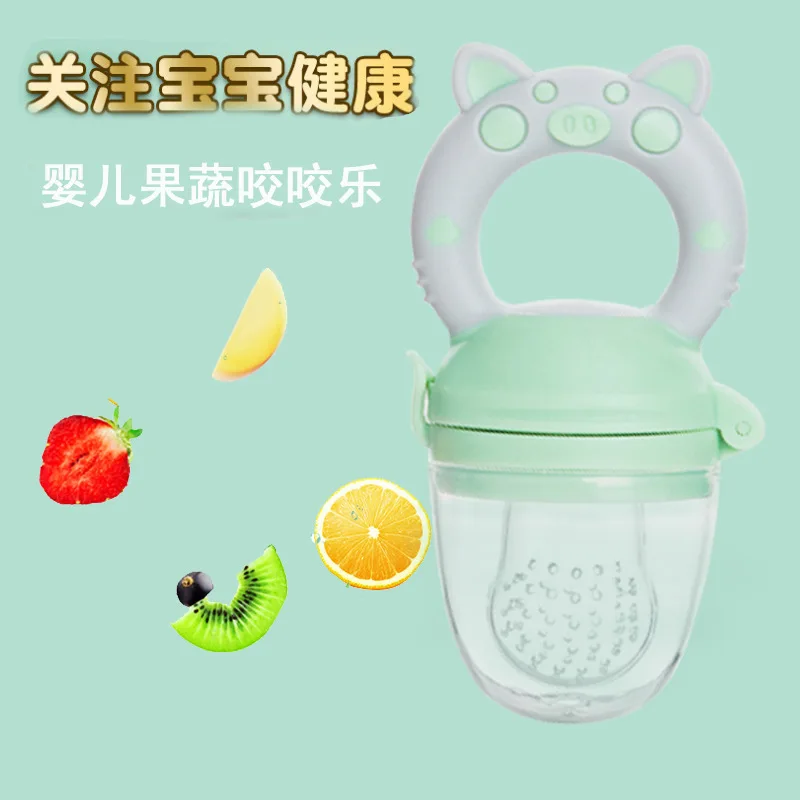 

Kids Nipple Eco-friendly Baby Fresh Fruit Food Nibbler Pacifier Bpa Free Silicone Baby Fruit Feeder Pacifier