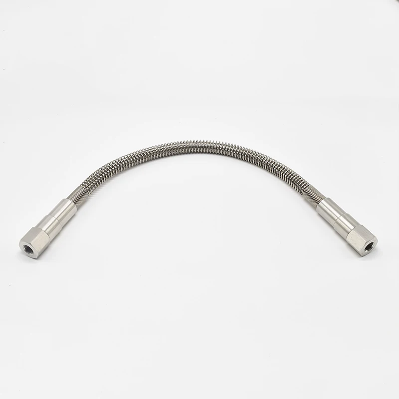 

Swagelok High Pressure Gas Cylinder Flexible Metal Hose 316L Stainless Steel Female Thread 0.5m to 2m Length