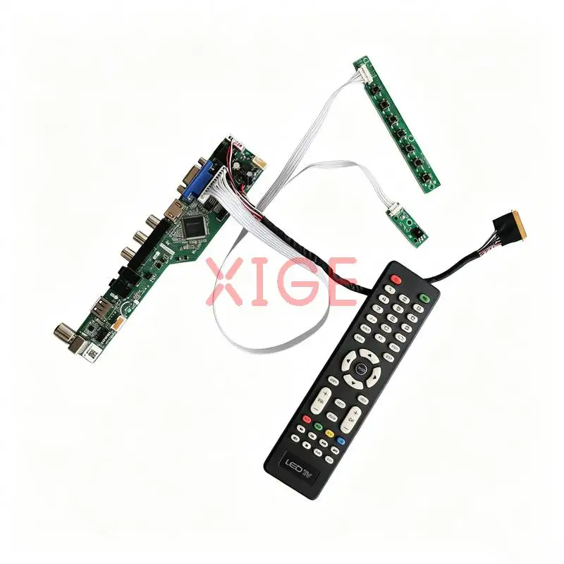 

For LP140WD1 B140RTN02 B140RTN03 LP140WD2 Controller Board Kit 40Pin LVDS 1600*900 1600x900 Laptop Monitor Panel HDMI+VGA+AV+USB