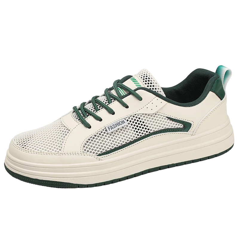 

Новая мужская повседневная спортивная обувь на весну и лето, дышащая и противоскользящая вулканизированная обувь на плоской подошве, кроссовки большого размера 47.