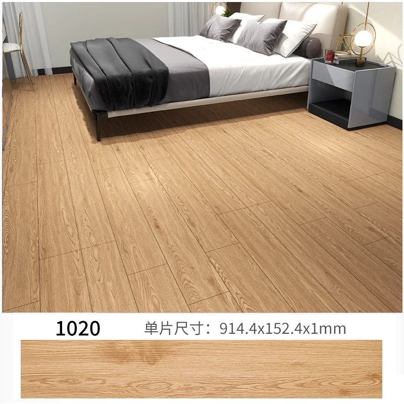 بلاط الأرضيات SPC - خالي من اللاصق، ومقاوم للحريق، ومضاد للانزلاق لتأجير غرفة النوم، وأرضيات بلاستيكية لرياض الأطفال