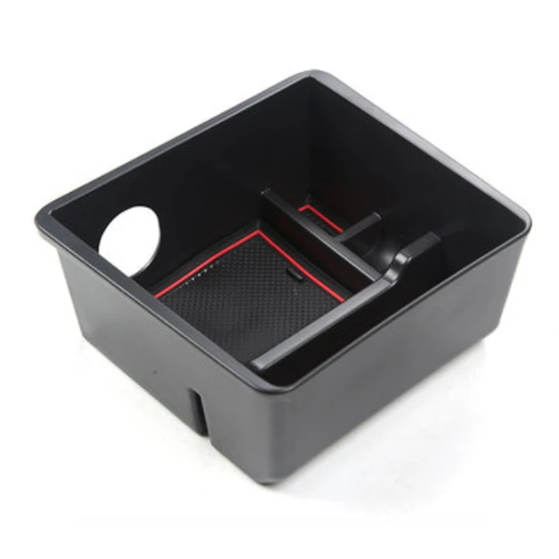 Car Storage Box for Tesla Model 3 Model Y 2021 Center Console Organizer Tray Armrest Drawer Box Accessories B