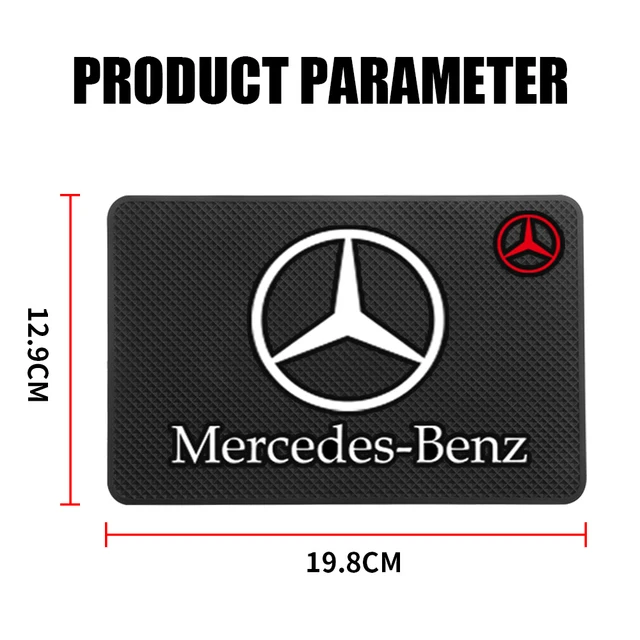 For Mercedes benz A B C E G CLA GLK CLASS W221 W212 W213 W176 Car Dashboard Non Slip Mat Phone Glasses Anti-skid Pad Accessories