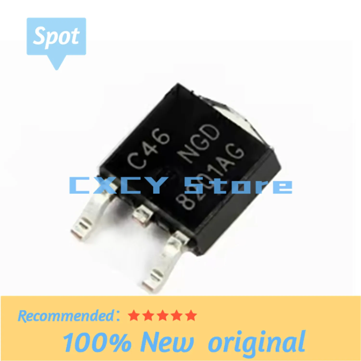 50PCS/Lot NGD8201AG NGD8201 8201AG TO252 automotive ignition coil transistor For BMW Hyundai ME7 ME17 Big Turtle car