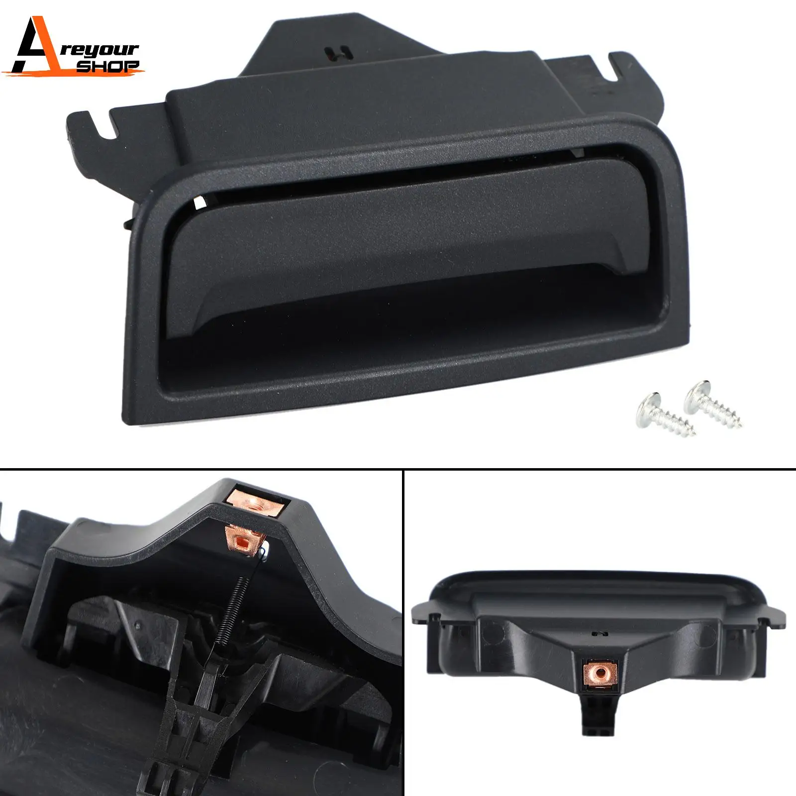 Areyourshop Center Console Lid Latch Clip Lock Handle For ChevroletC 2017 2018 2019 2020 22792217 Car Auto Parts