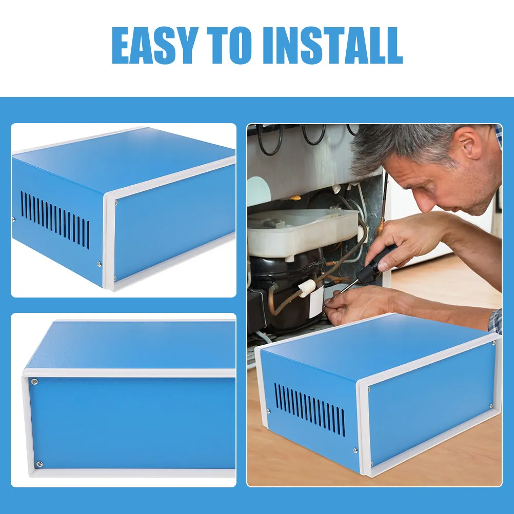 Electronic Project Box Aluminum Enclosure for Power Junctions Robust Versatile DIY Applications Weather