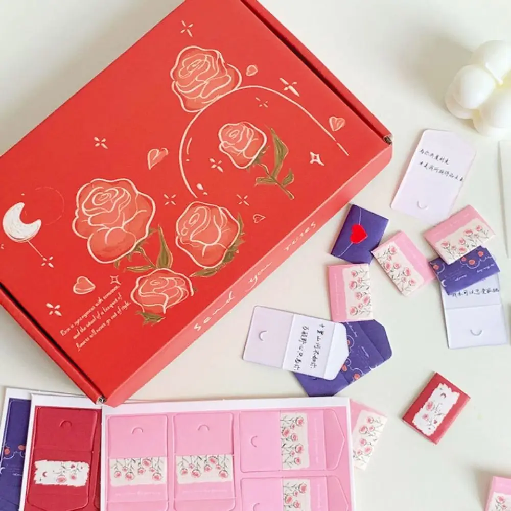 

99 Promises/Blessings/To Do Lists Mini Love Letter Cards Set DIY Surprise Gifts Handmade Love Message Paper Selfmade Handcrafts