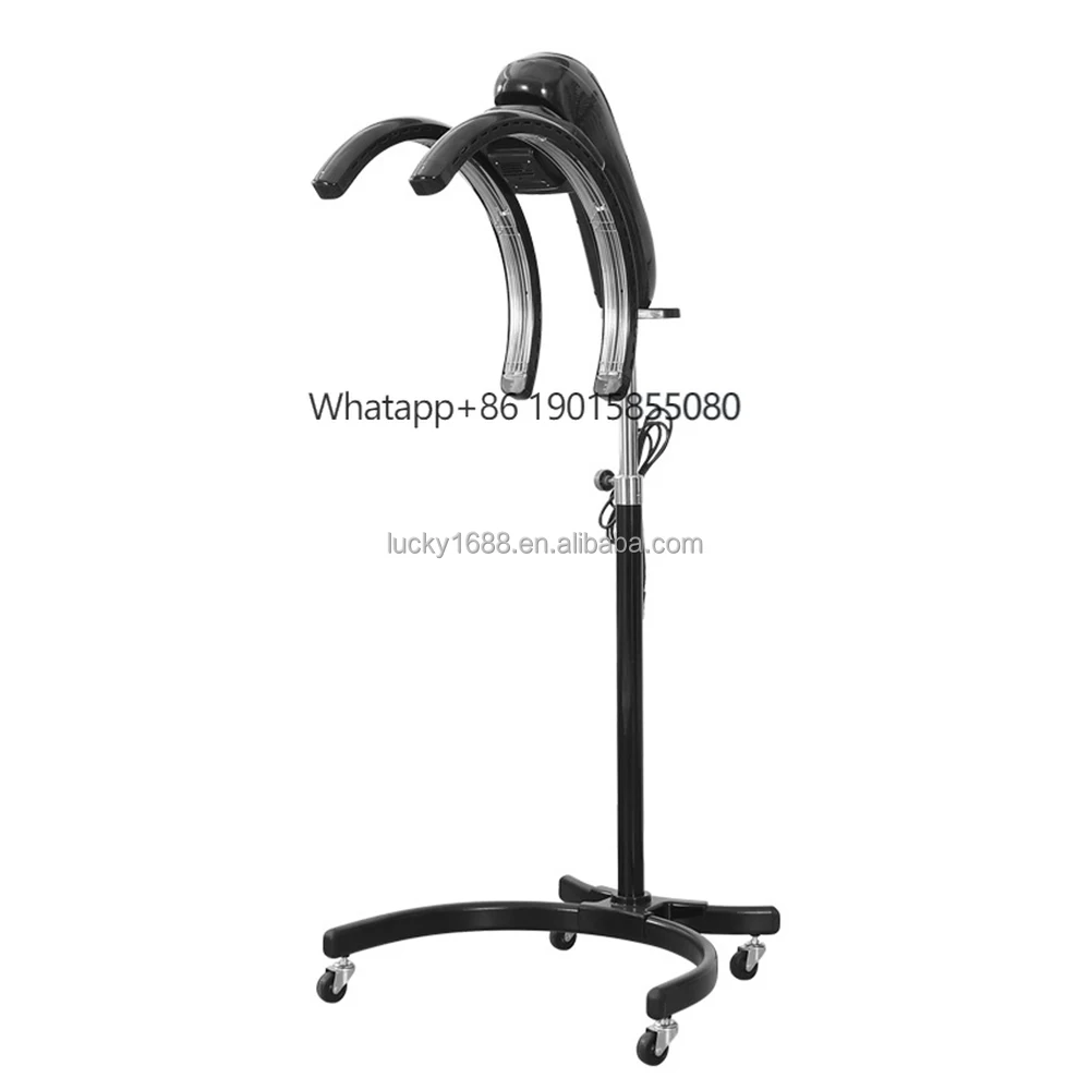 

Professional Salon Use Height Adjustable Color Protection Rotary Hair Heater Standing Hair Dryer