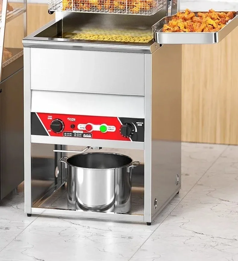 AAA61 Electric Fryer Commercial Vertical Fryer Large Capacity, Automatic Temperature Control Special For Frying Skewers, Electri