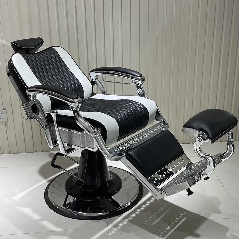 

Beauty Glamour Barber Chairs Premium European Exquisite Elegant Salon Chairs Modern Aesthetic Friseurstuhl Salon Furniture
