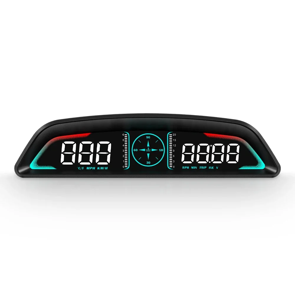 Picture 7: ﻿ Car OBD/GPS B3 G3 Head Up Display Speed Water Temperature Gauge For HUD Display With Alarm Function Voltage RPM On-board Meter
