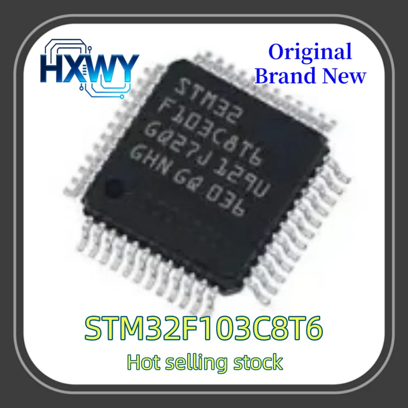 (5/10 pieces) STM32F103C8T6 STM32F103C8 LQFP48 MCU New Electronic Parts High Quality Fast Delivery In Stock