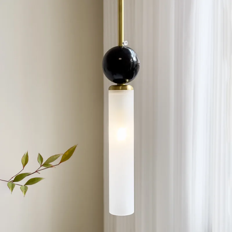 

Легкий роскошный медный прикроватный светильник для спальни, скандинавский современный простой высококачественный итальянский мраморный подвесной светильник для ресторана, бара