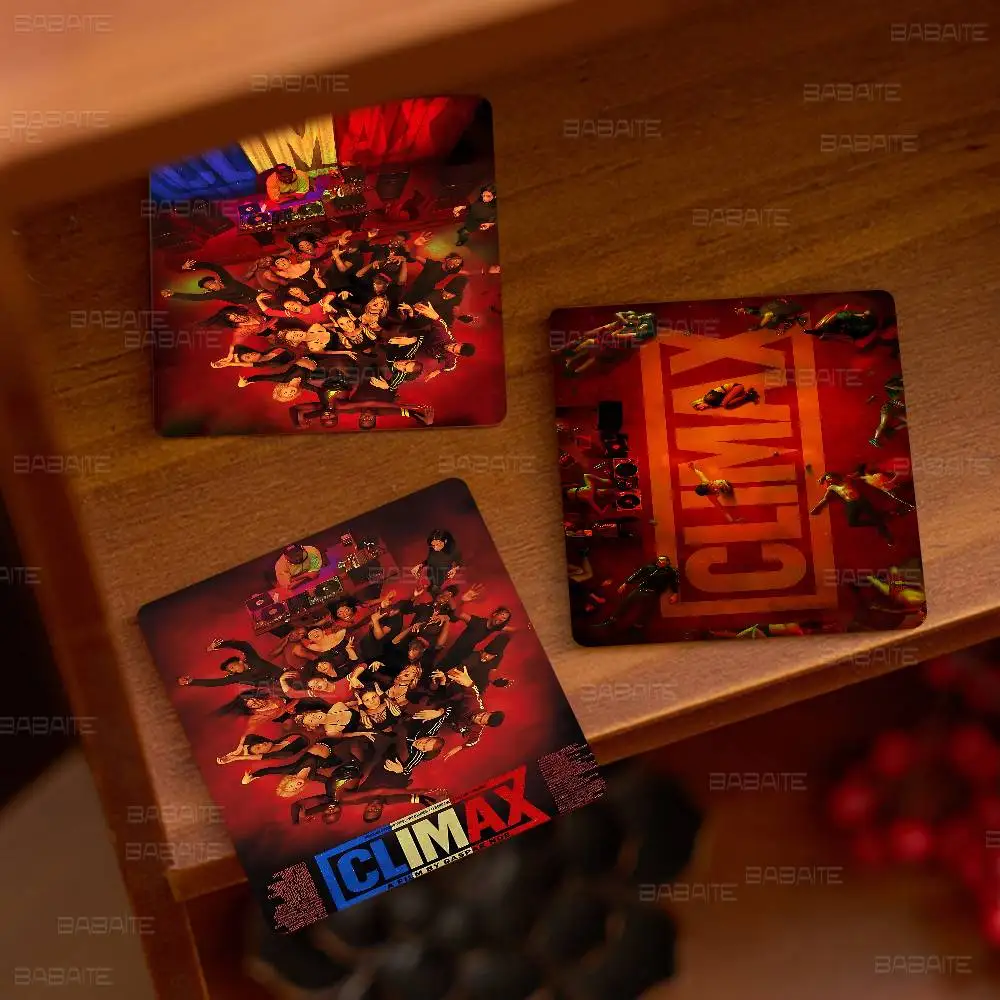 Climax Movie Fridge Magnet Creative Square Refrigerator Magnets Picture For Kitchen Office Whiteboard Home Decoration Gifts